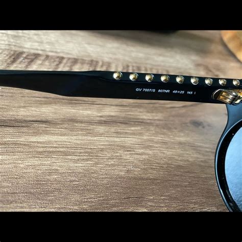 Givenchy GV 7007/S 807NR Studed Black Sunglasses 